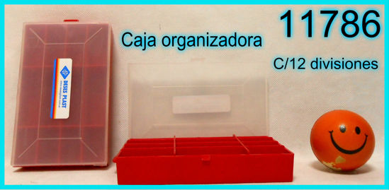 Imagen de CAJITA ORGANIZADORA 12 CAVIDADES 3.21C